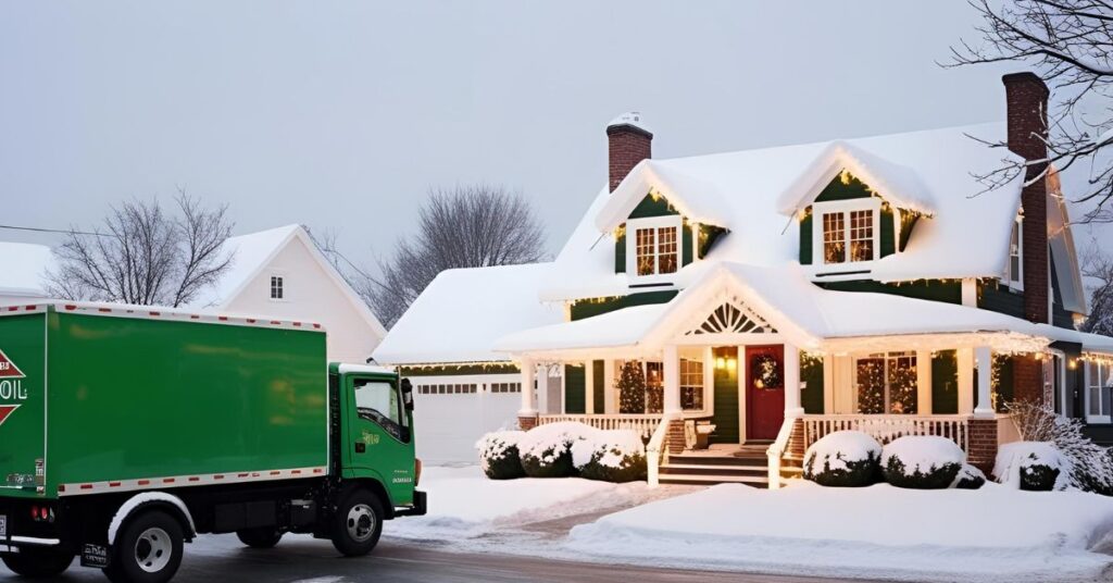 Winter Heating oil delivery
