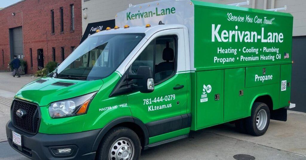 Kerivan-Lane truck equipped to serve in MA area